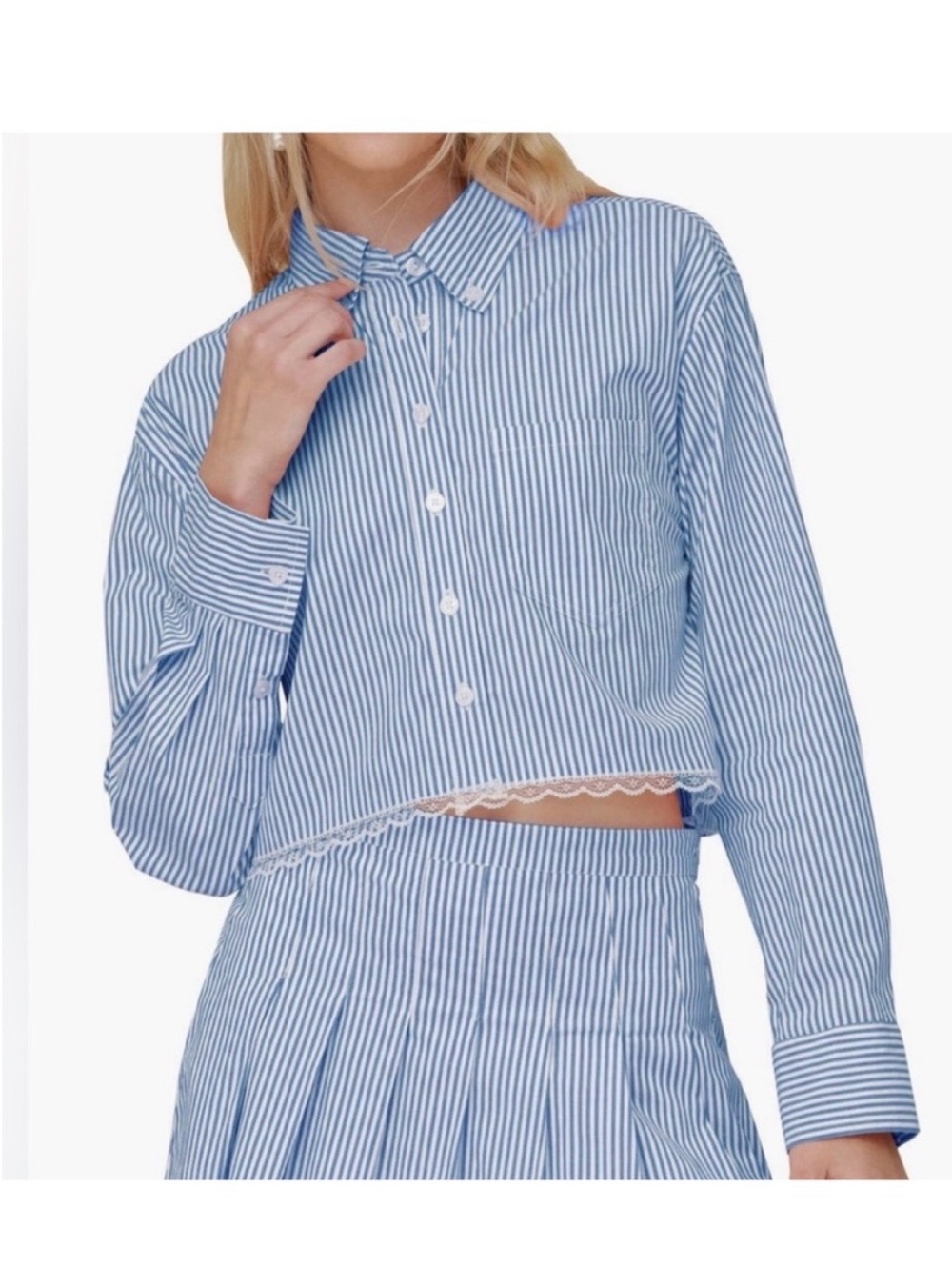 Avec Les Filles skirt set